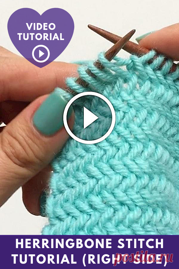 Herringbone Stitch Tutorial - Best Knitting