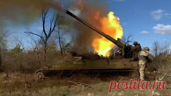 Артиллерист рассказал об уничтожении позиций в тылу ВСУ из пушек "Малка"