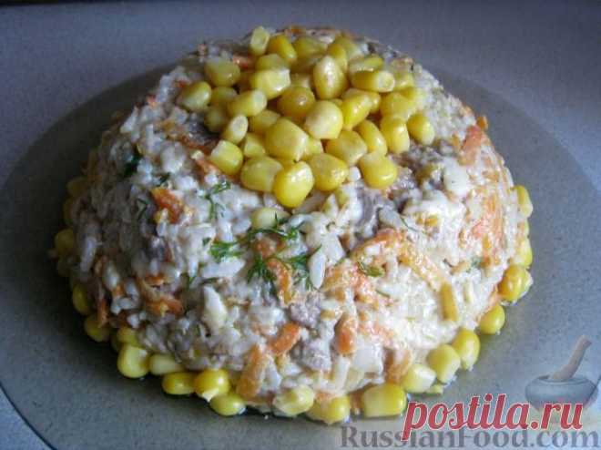 Салат с кукурузой