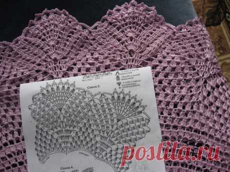 Изящное платье крючком