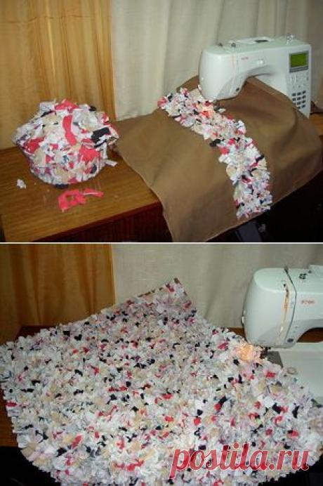 Коврик из футболок