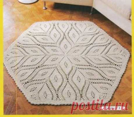 Коврики крючком