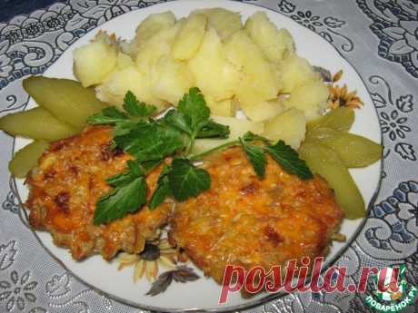 Мясные кексы с грибами Кулинарный рецепт