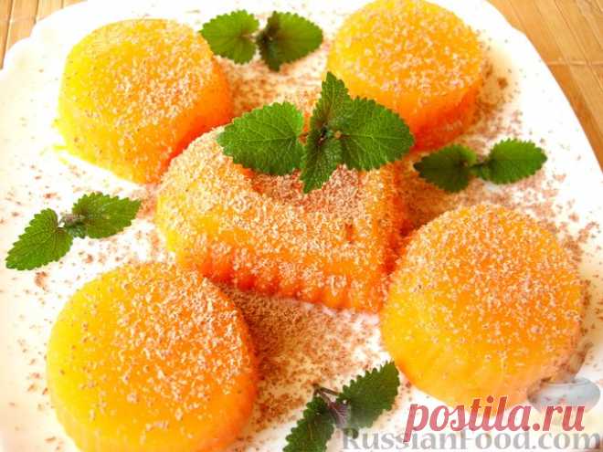Рецепт: Тыквенное желе с апельсиновым ароматом на RussianFood.com