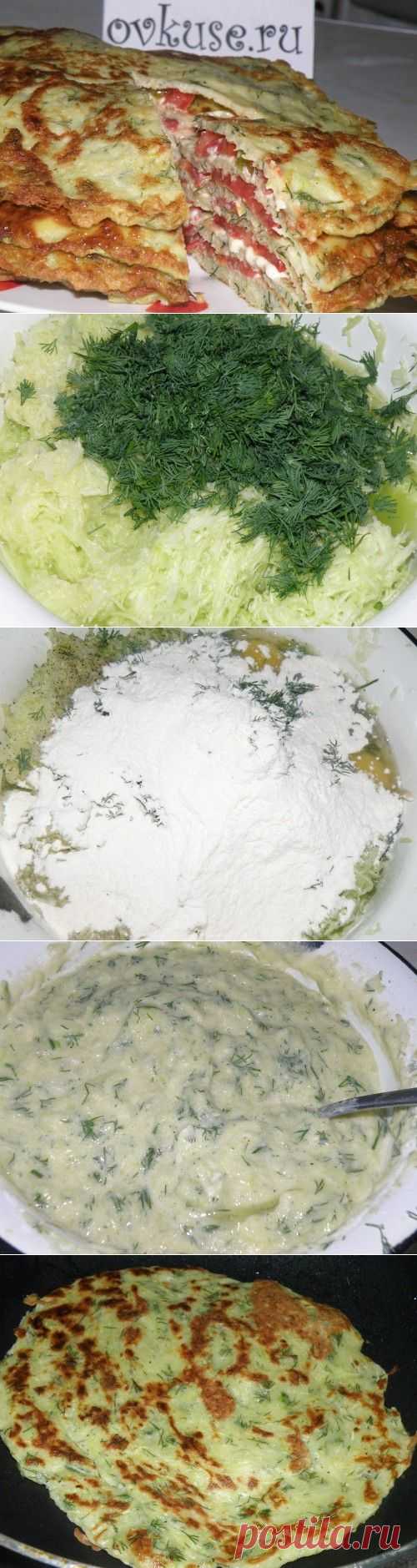 Кабачковый пирог, рецепт приготовления с фото / Простые рецепты