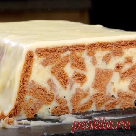 Торт «Белые ночи» без выпечки всего из 4 ингредиентов Сделать вкусный торт может любой, ведь это очень просто и даже не нужно ничего печь!