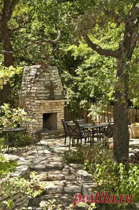 28 неординарных идей уютных каминов и грилей | Тысяча и одна идея