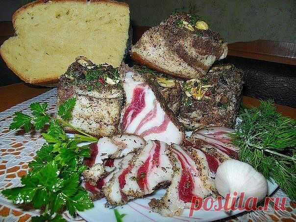 Сало "Море пряностей". Очень вкусно!