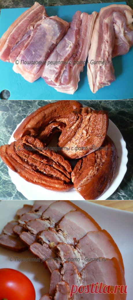 Грудинка (сало) в луковой шелухе!..