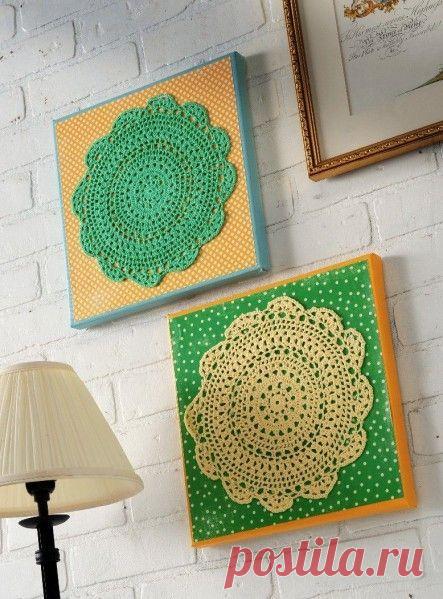 Куда применить вязаные салфетки в современной жизни? - Ярмарка Мастеров - ручная работа, handmade