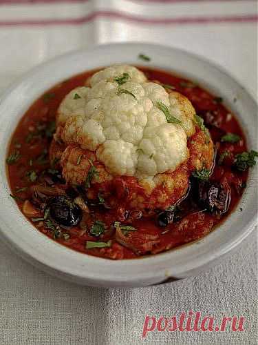 Рецепты постных блюд. Как приготовить цветную капусту в соусе | Домашняя кулинария