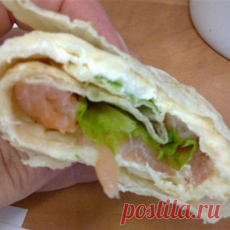 Ролл с семгой рецепт – закуски. &amp;#171;Афиша-Еда&amp;#187;
