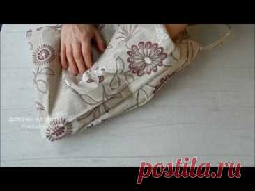 Мастер класс. Сумка покупайка на подкладке лучший вариант пошива.