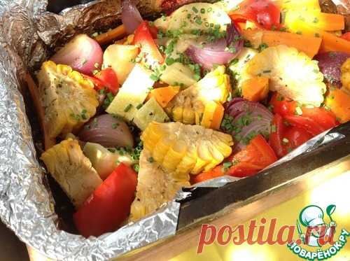 Запеченные овощи с прованскими травами - кулинарный рецепт