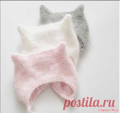 Пуховая шапочка Kitty Cap - Страна Мам