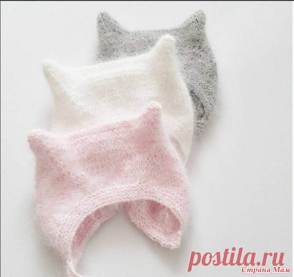 Пуховая шапочка Kitty Cap - Страна Мам
