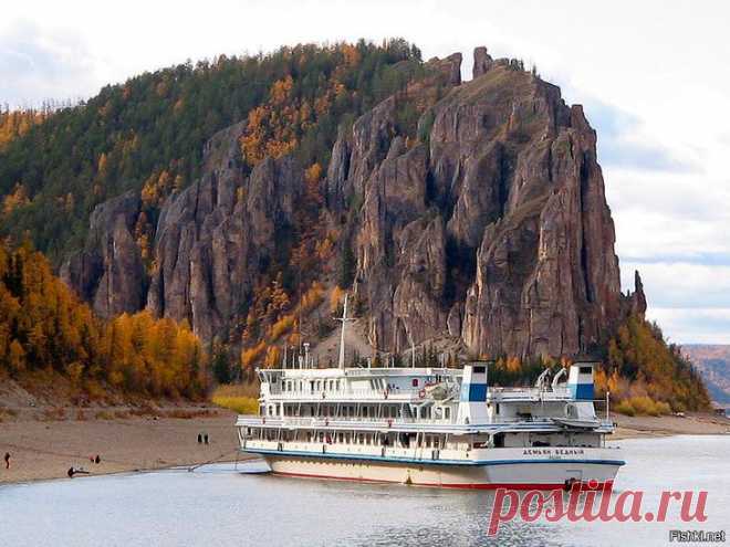 Ленские столбы - каменный лес на реке Лена