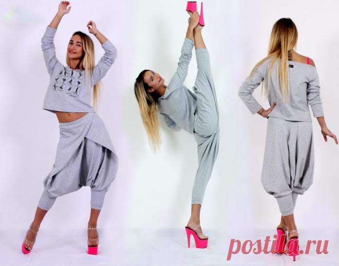 Женские шаровары своими руками: выкройка эксклюзивных брюк