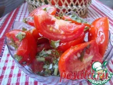 Пряные помидоры по-корейски - кулинарный рецепт