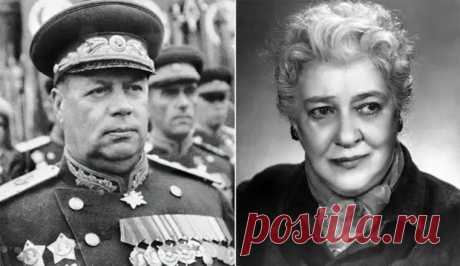 Великие истории любви. Поздняя любовь маршала Толбухина и… Фаины Раневской