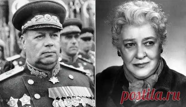 Великие истории любви. Поздняя любовь маршала Толбухина и… Фаины Раневской