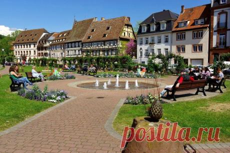 Вайсенбург(Wissembourg)Эльзас,Франция