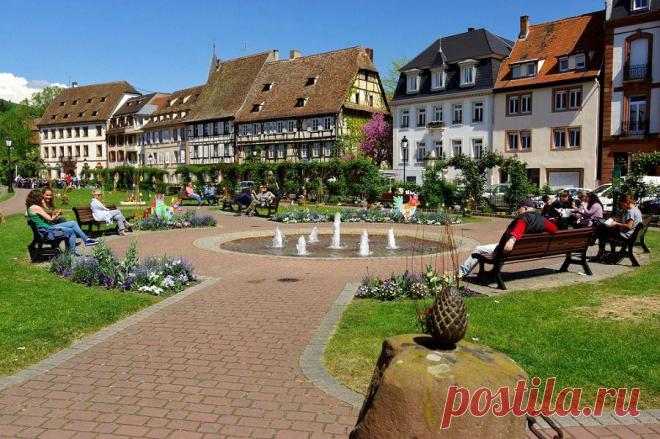 Вайсенбург(Wissembourg)Эльзас,Франция