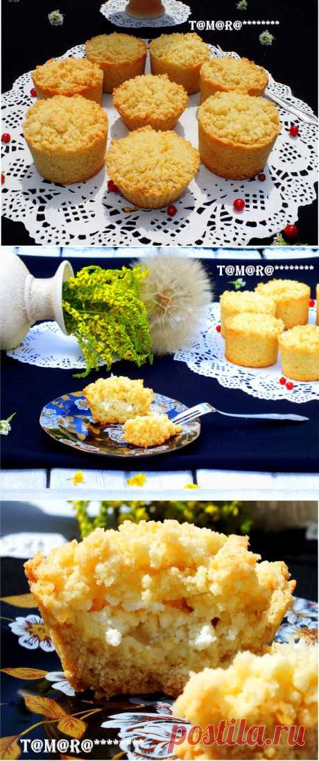 ПЕСОЧНЫЕ КОРЗИНОЧКИ С ТВОРОГОМ