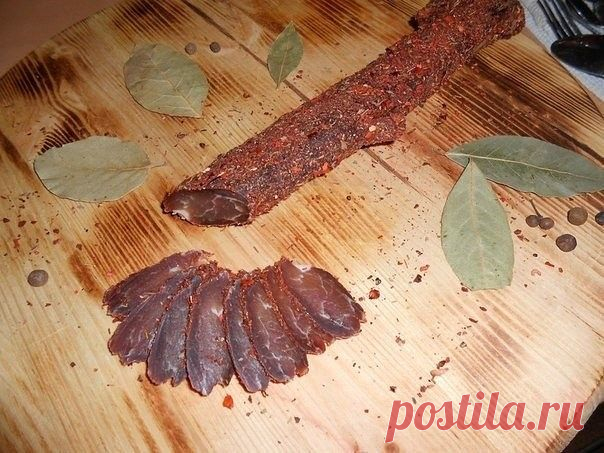 Лучшие кулинарные рецепты: Сыровяленый деликатес