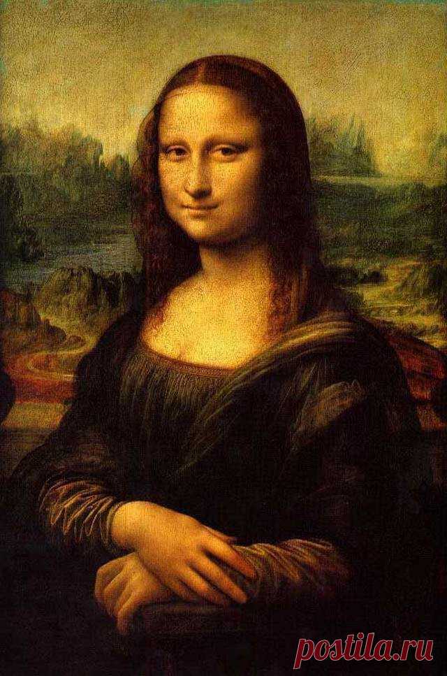 Леонардо да Винчи «Мона Лиза» 1503–1505. Хранится в Лувре, Париж.«Мона Лиза» возможно не получила бы всемирную известность, если бы ее не похитил в 1911 году работник Лувра. Картину нашли спустя два года в Италии: вор отозвался на объявление в газете и предложил продать «Джоконду» директору галереи Уффици. Все это время, пока шло следствие, «Мона Лиза» не сходила с обложек газет и журналов всего мира, став объектом копирования и поклонения.