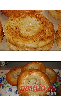 Рецепт: Узбекская лепешка | В духовке, но как из тандыра
