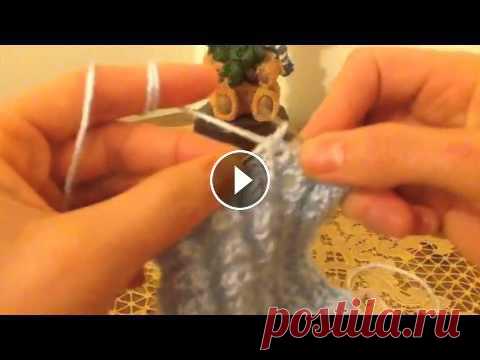 Узор спицами "Ракушка"

двусторонний ажурный шарф спицами