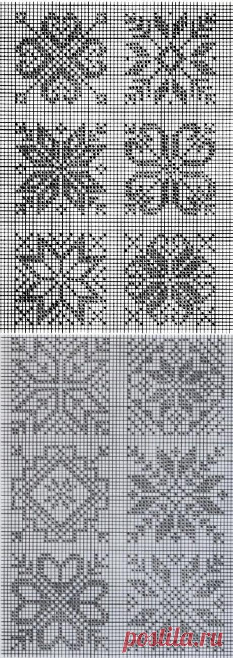 И опять норвежские узоры....