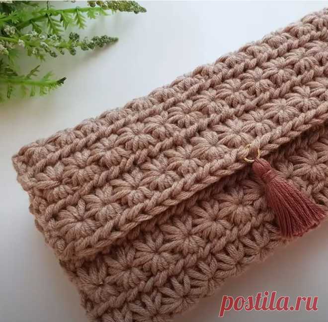 Как связать кошелек крючком