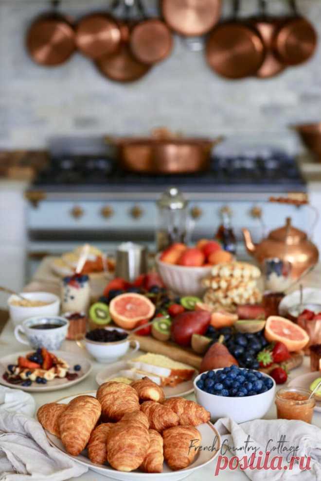 How to Create a Grazing Breakfast Board - French Country Cottage