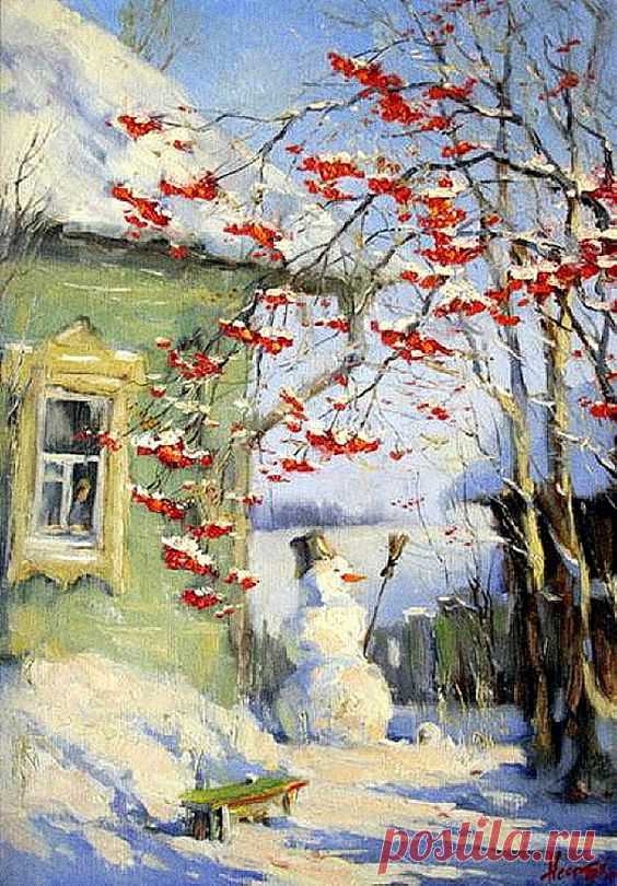Нестерчук Степан. Первые дни зимы.