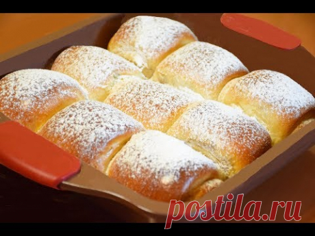 Мягкие как Пух! ✧ Удивительно простой рецепт булочек с повидлом