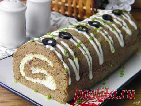 Печеночный рулет: обожает вся семья, вкуснее рулета еще не ела Вкуснее рулета еще не ела!
