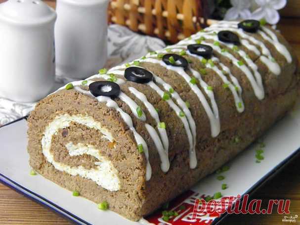Печеночный рулет: обожает вся семья, вкуснее рулета еще не ела Вкуснее рулета еще не ела!