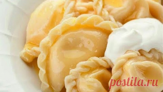 Вареники с картошкой