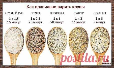 Вари кашу правильно