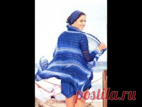 ЖАКЕТ КРЮЧКОМ. РАЗБОР УЗОР+СХЕМА+ВЫКРОЙКА || JACKET CROCHET. THE PARSING PATTERN+SCHEME+PATTERN