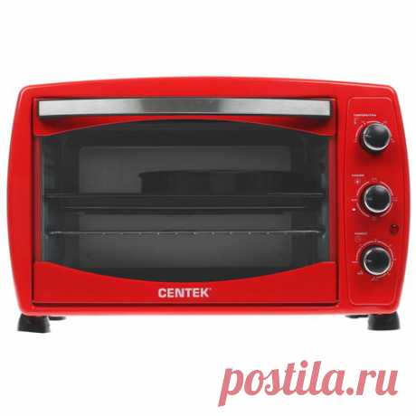 Технические характеристики Электропечь Centek CT-1531-42 RED PROMO красный  Тип: электрическая
Управление: электронное
Мощность: 1200 Вт
Таймер: есть
Материал корпуса: металл
Термостат: есть
Регулировка температуры: плавная
Количество температурных режимов: 3
Дисплей: нет
Пароувлажнение: нет
Дополнительные характеристики: подсветка камеры
Габариты:
Диаметр поддона (противня): 30 см
Дополнительная информация: покрытие жетского антипригарного керамического покрытия: антипригарное, защита от цара…