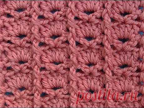 Узор вязания крючком 9 Crochet pattern - YouTube