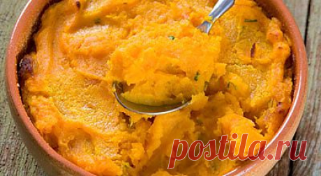 Тыквенная запеканка ( тыква курага манка или сухари )
