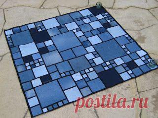 Джинсовые покрывала (трафик) / Переделка джинсов / ВТОРАЯ УЛИЦА