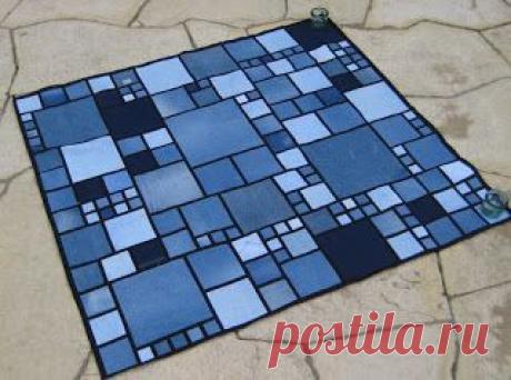 Джинсовые покрывала (трафик) / Переделка джинсов / ВТОРАЯ УЛИЦА