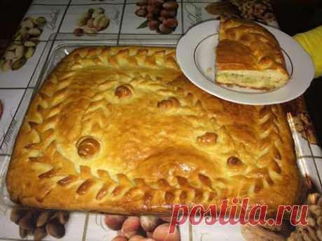 Пирог с капустой. Рецепт теста и начинки, приготовление пирога.