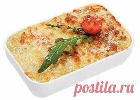 Лазанья постная