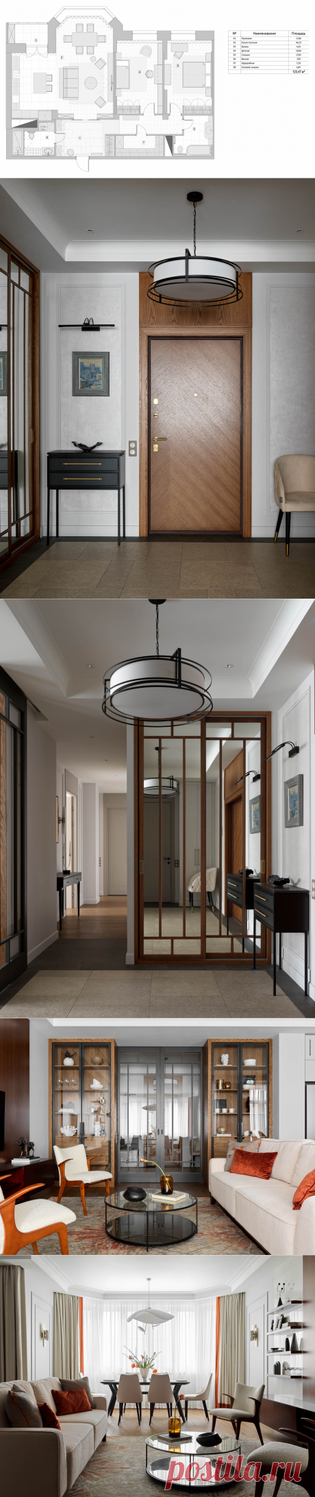 Houzz тур: Светлая квартира с эркером и бронзовой кухней | Houzz Россия